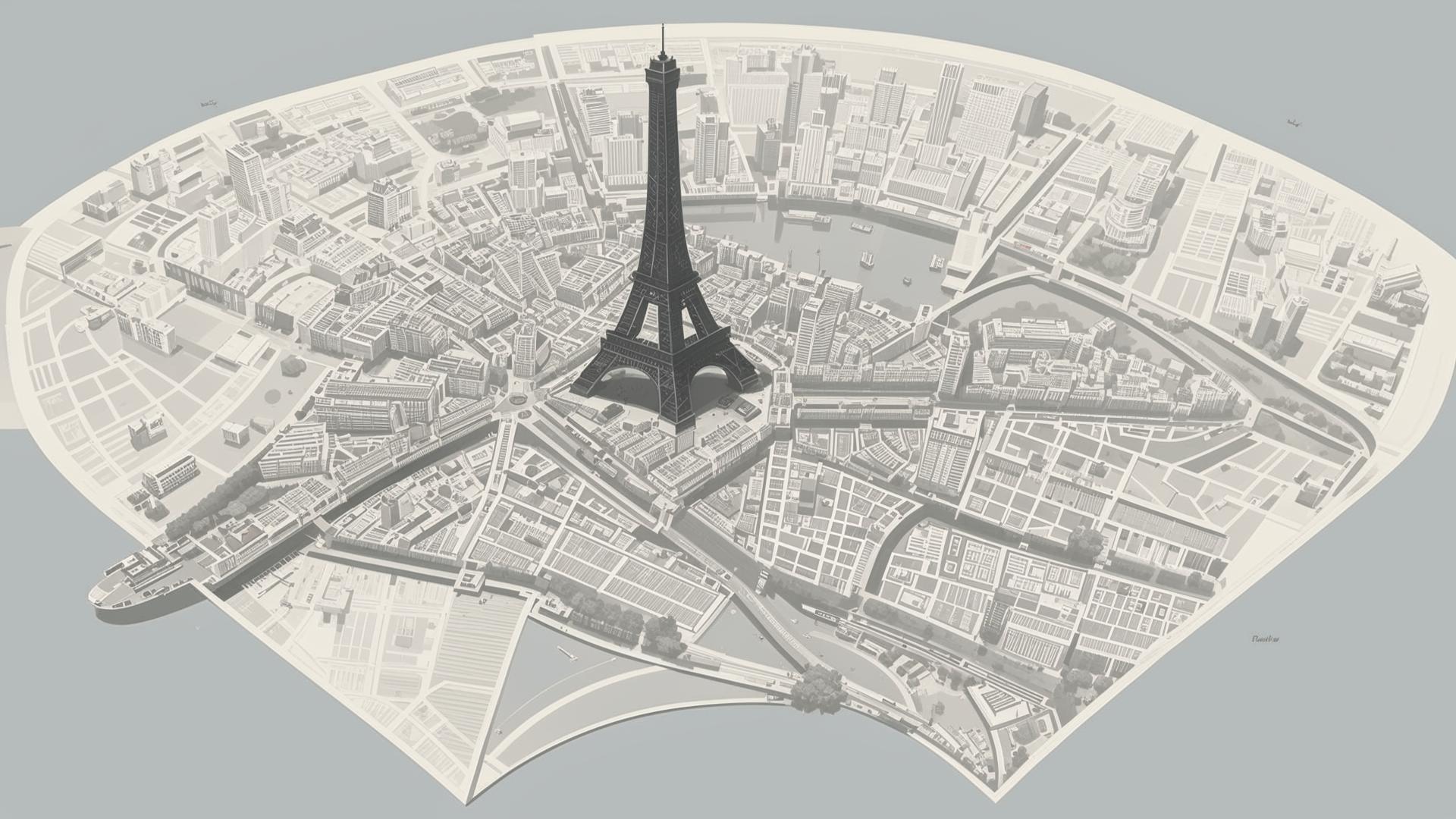 Carte de localisation du bureau à Paris